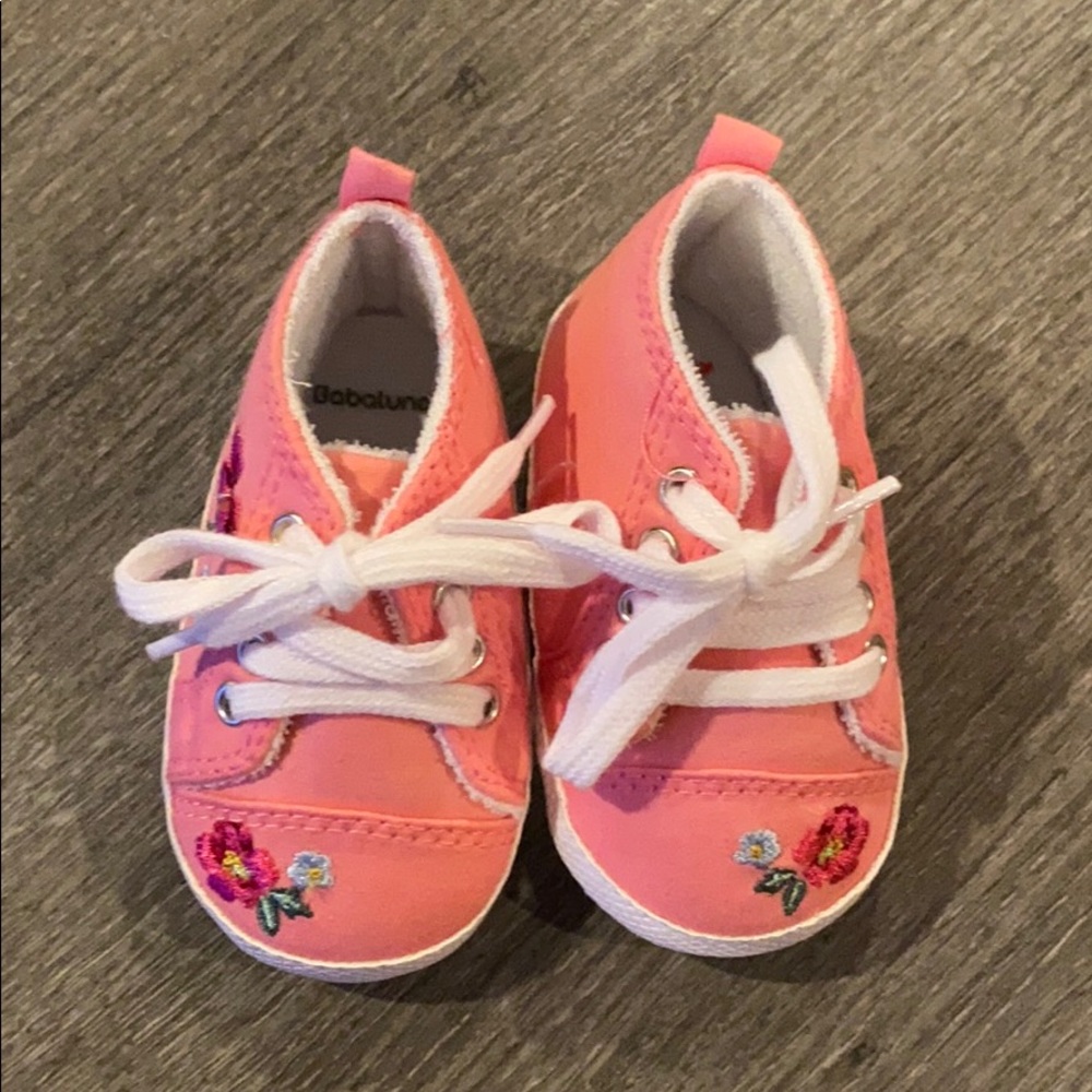 Pink Baby Girl Crib Shoes
